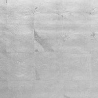 Scalamandre Silver Leaf Silver Metal Wallpaper SCWP883350001