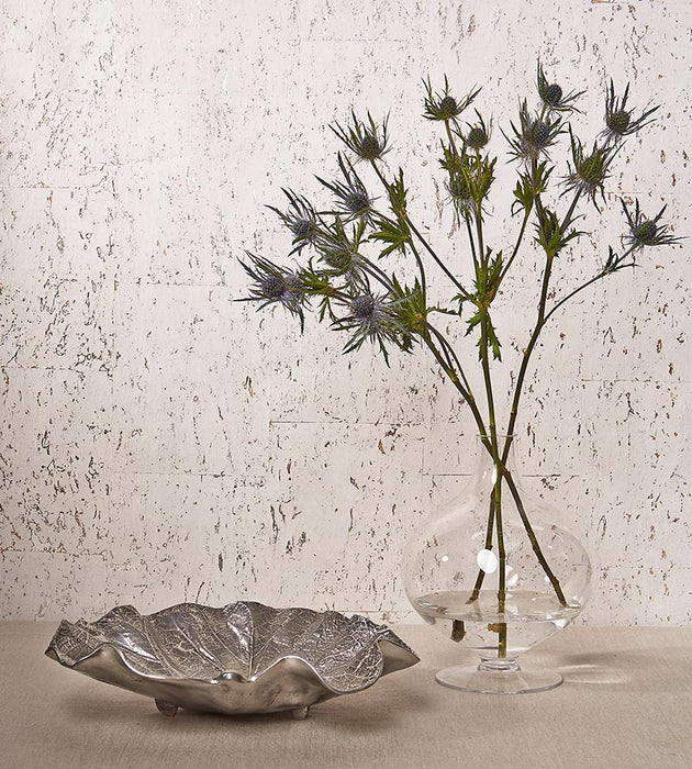 Scalamandre Metal Cork Graphite Wallpaper SCWP883360004