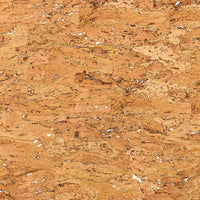 Scalamandre Cork Glimmer Natural & Silver Wallpaper SCWP883450001