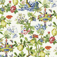 Scalamandre Shantung Garden Bloom Wallpaper SCWP883770001