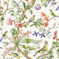 Scalamandre Belize Ivory Wallpaper SCWP883810001