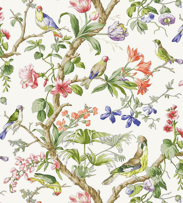 Scalamandre Belize Ivory Wallpaper SCWP883810001