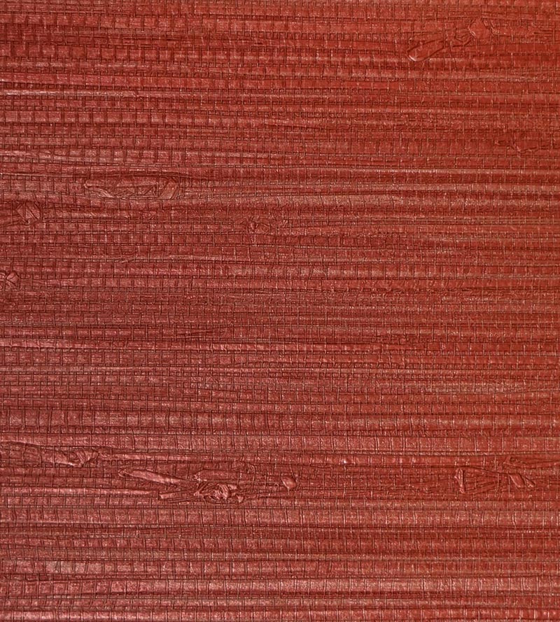 Scalamandre Pampas Red Ochre Wallpaper Sample SCWP884380001
