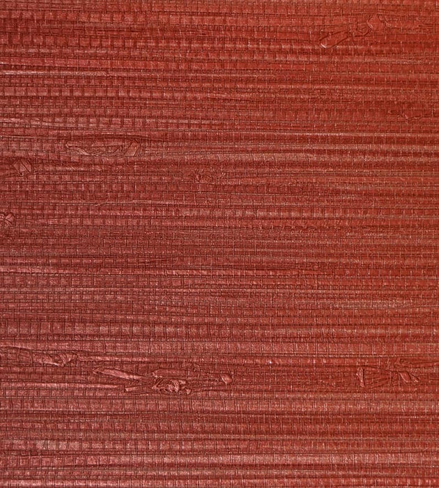 Scalamandre Pampas Red Ochre Wallpaper Sample SCWP884380001