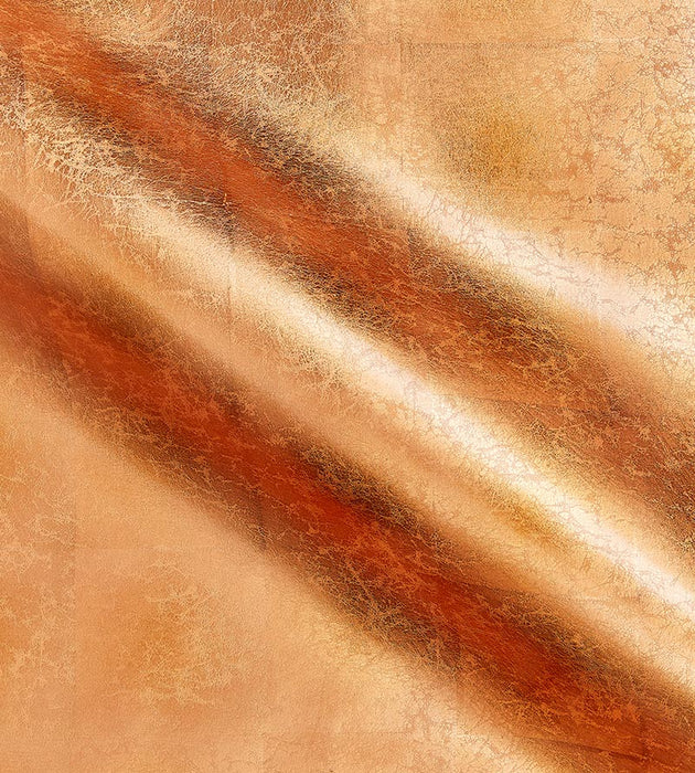 Scalamandre Copper Court Copper Wallpaper SCWP885120001
