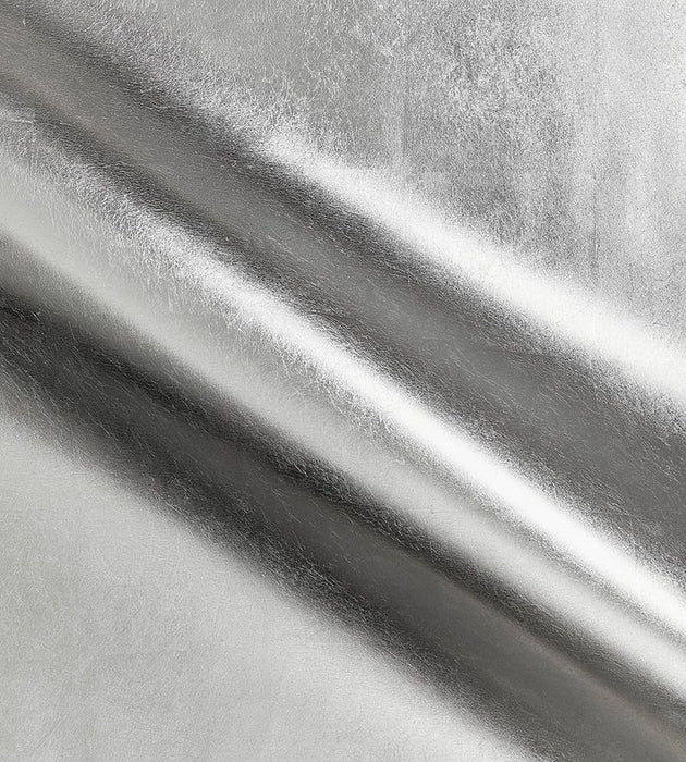 Scalamandre Empress Silver Wallpaper Sample SCWP885140001