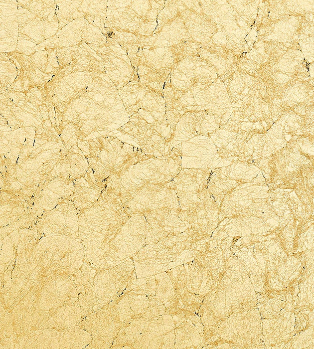 Scalamandre Treasury Gold Wallpaper Sample SCWP885170001