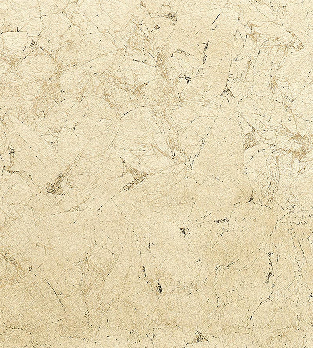 Scalamandre Pyrite Brushed Gold Wallpaper Sample SCWP885180001