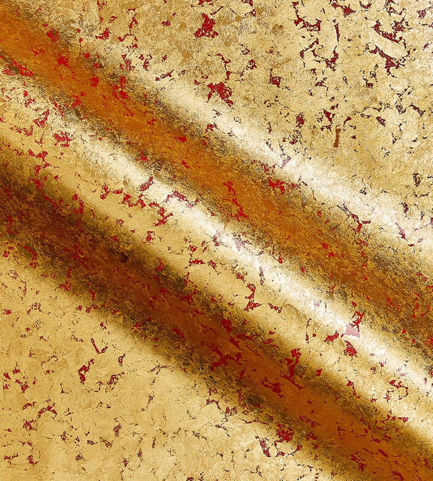 Scalamandre Dionysus Red Wallpaper Sample SCWP885200001