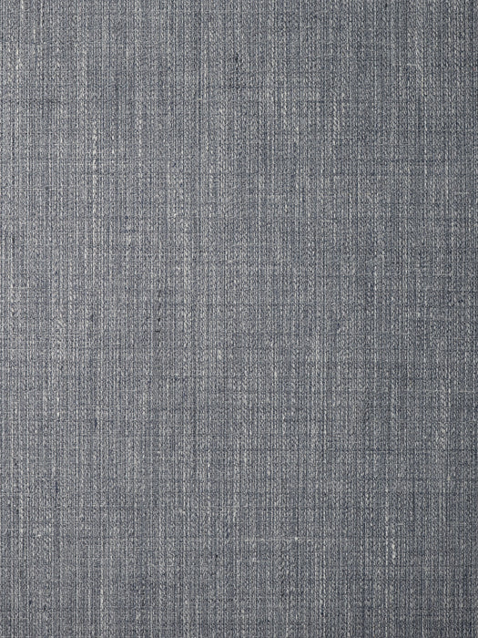 Scalamandre Ellis Linen Wallcovering Charcoal Wallpaper Sample SCWP885230001