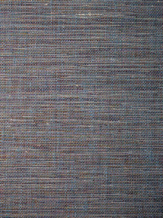 Scalamandre Ripley Linen Wallcovering Midnight Wallpaper Sample SCWP885250001