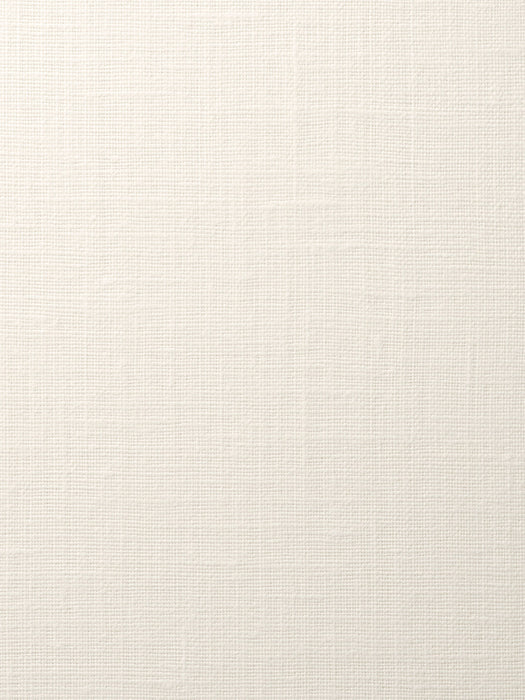 Scalamandre Dunham Linen Wallcovering Cream Wallpaper Sample SCWP885370001