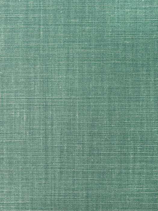 Scalamandre Whitmore Linen Wallcovering Evergreen Wallpaper Sample SCWP885460001