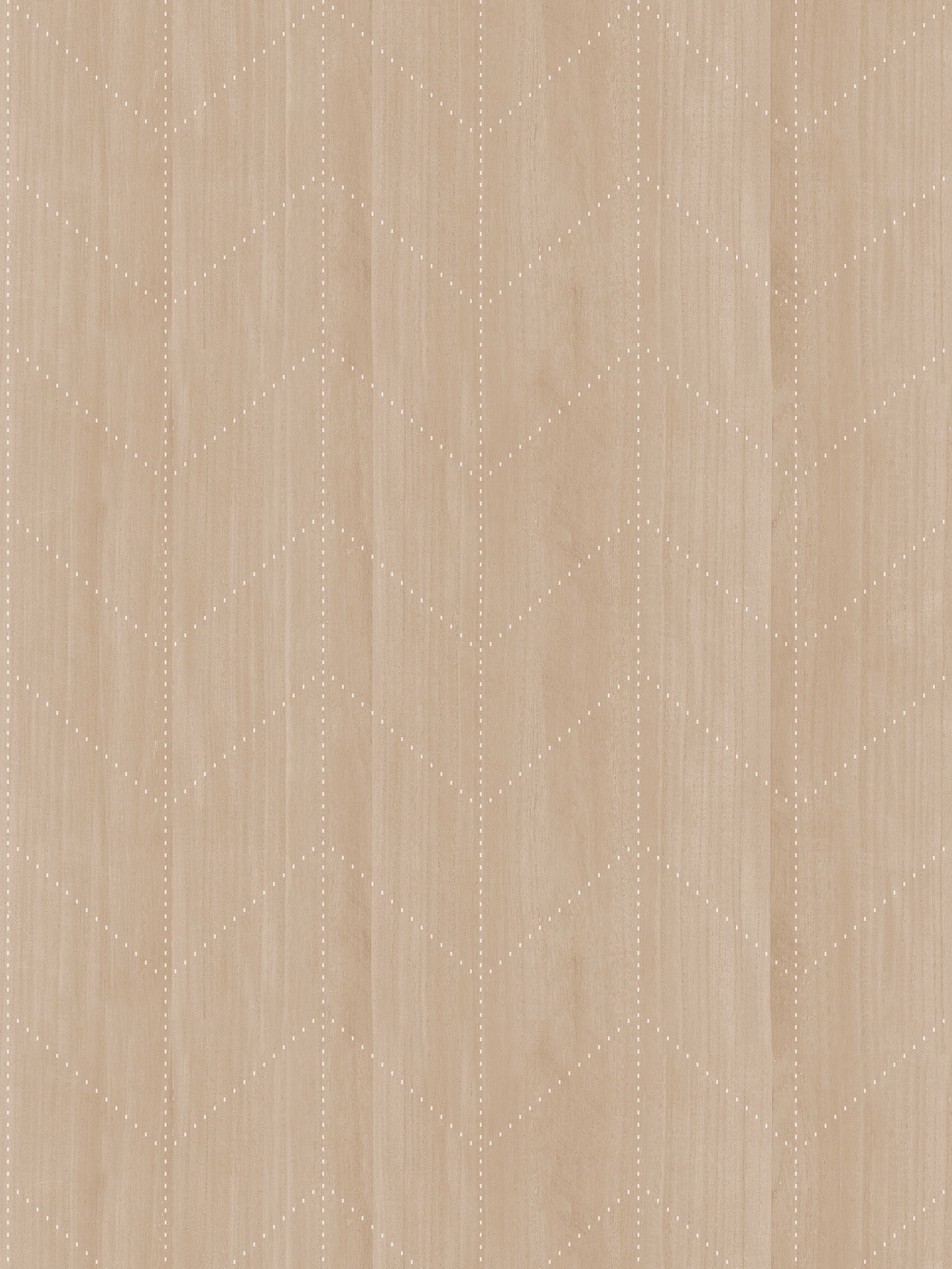 Scalamandre Timbre Cream Wallpaper Sample SCWP885470001