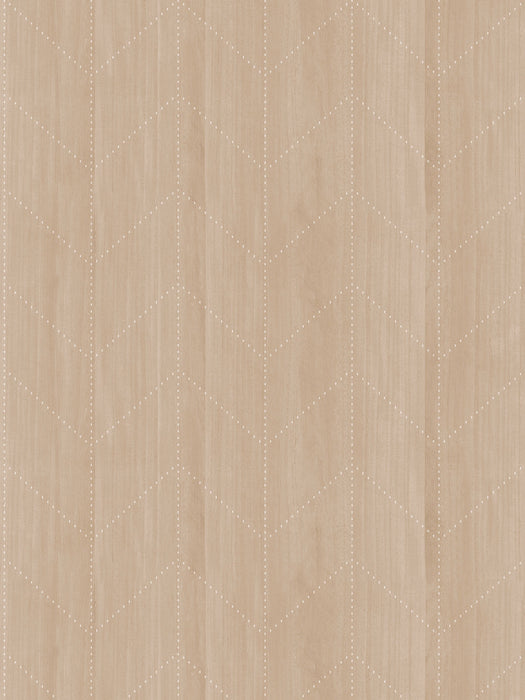 Scalamandre Timbre Cream Wallpaper Sample SCWP885470001