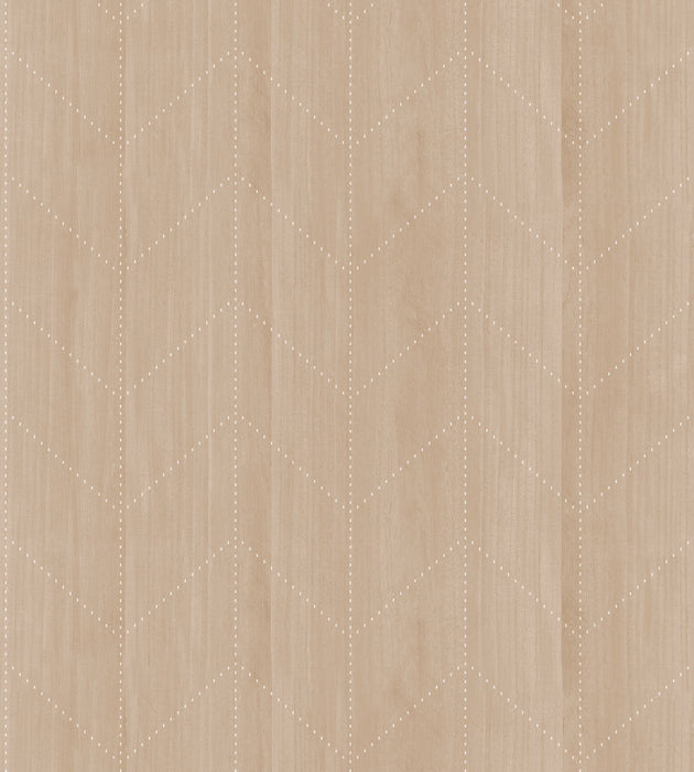 Scalamandre Timbre Cream Wallcovering Sample SCWP885470001