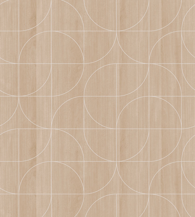 Scalamandre Vibrato Balsa Wallcovering Sample SCWP885490001