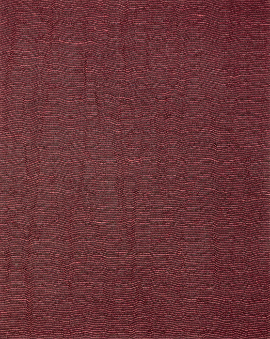 Scalamandre Aditi Crush Burgundy Wallpaper SCWP885810001