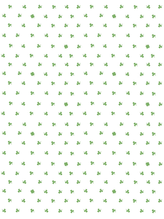 Scalamandre Shamrocks | Wallcovering Leaf Wallpaper SCWP88610D0001