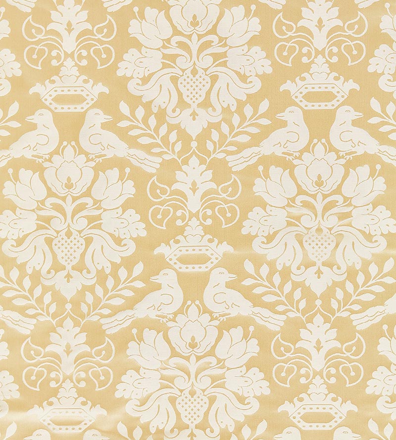 Scalamandre Love Bird Beige Fabric SC1098MM0002