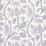 Scalamandre Balinese Peacock Linen Print Lavender Fabric Sample SC165750002