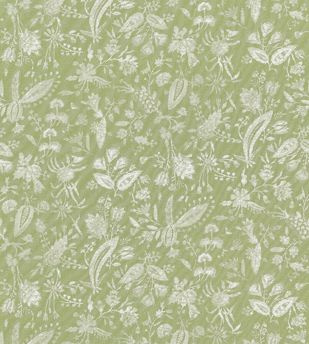 Scalamandre Tulia Linen Print Willow Fabric Sample SC166050002