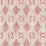 Scalamandre Farrah Print Coral Spice Fabric Sample SC166260002