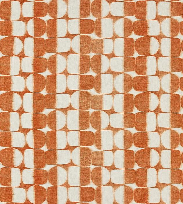 Scalamandre Rift Linen Print Marigold Fabric Sample SC166360002