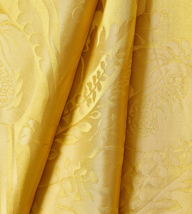 Scalamandre Newport Damask Vermeil Fabric Sample SC20100M0002