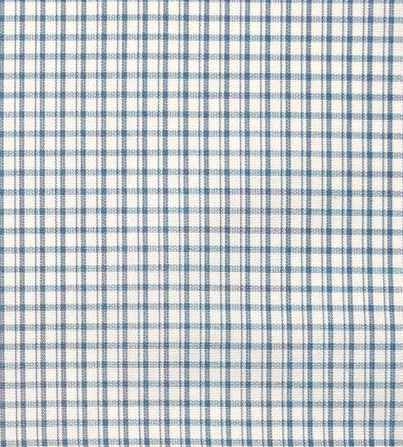 Scalamandre Astor Check Indigo Fabric Sample SC269830002