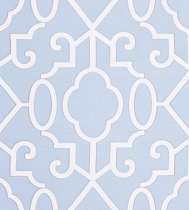 Scalamandre Ming Fretwork Cloud Fabric Sample SC270120002