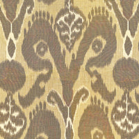 Scalamandre Bukhara Silk Ikat Spice Fabric SC270970002