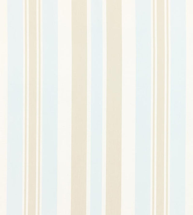 Scalamandre Mayfair Cotton Stripe Sea Gull Fabric Sample SC271120002