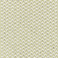 Scalamandre Fleur Embroidery Celery Fabric SC271230002