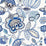 Scalamandre Coromandel Embroidery Porcelain Fabric Sample SC271260002