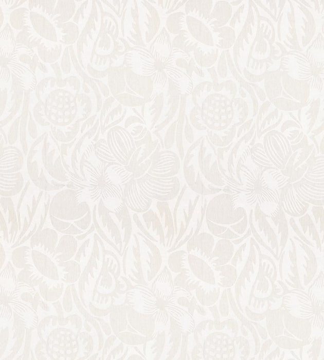 Scalamandre Deco Flower Pearl Grey Fabric Sample SC271310002