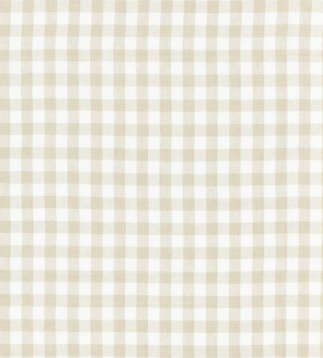 Scalamandre Swedish Linen Check Flax Fabric SC271660002