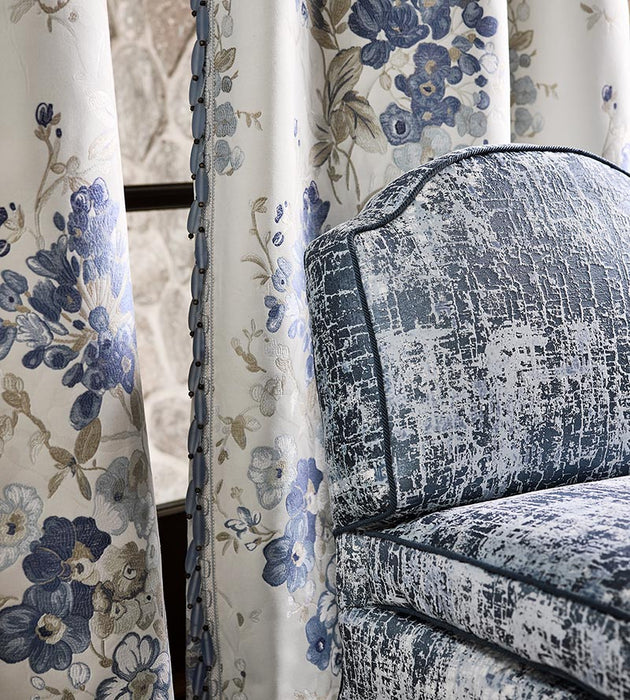 Scalamandre Antonella Lampas Morning Glory Fabric SC272240002
