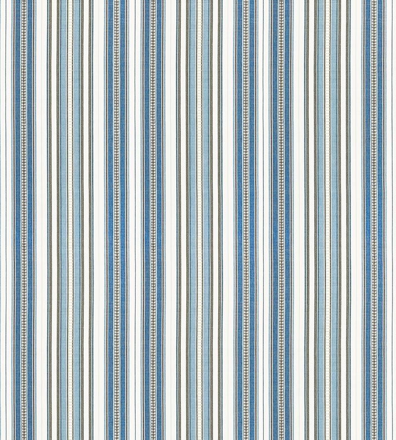 Scalamandre Nile Stripe Blue Jay Fabric Sample SC272530002