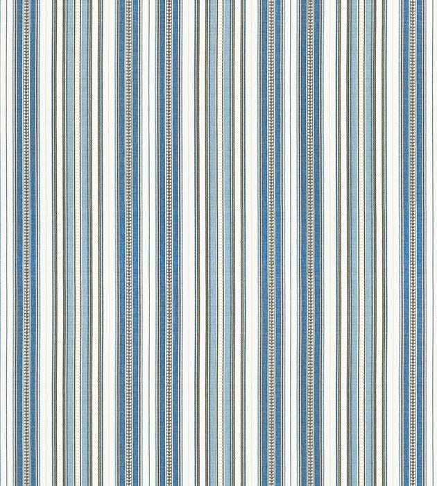 Scalamandre Nile Stripe Blue Jay Fabric SC272530002