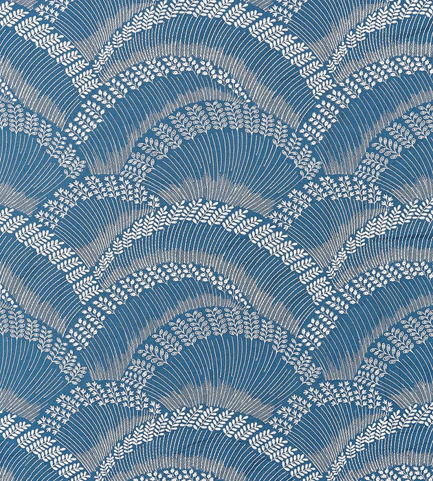 Scalamandre Lovegrass Embroidery Marlin Fabric Sample SC272560002