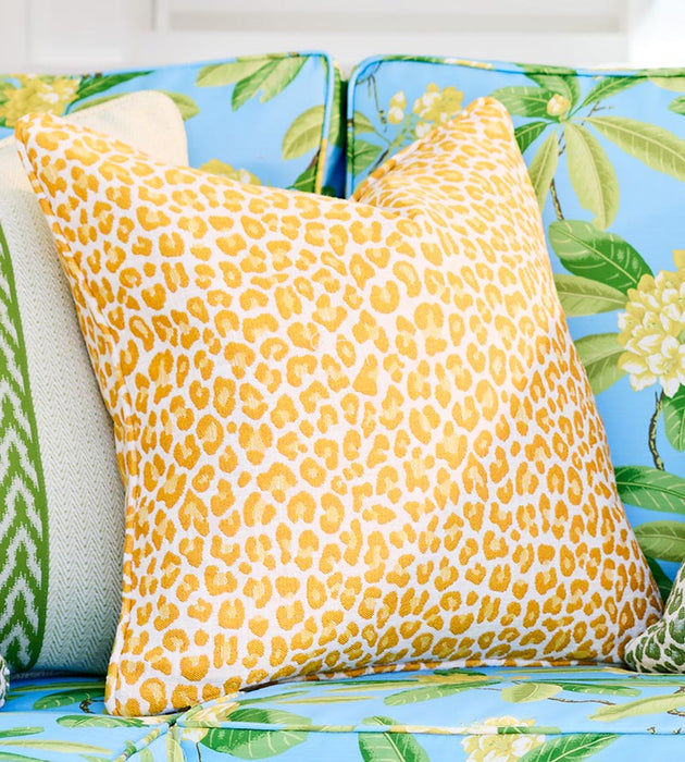 Scalamandre Backyard Bengal Tangerine Fabric SC273160002