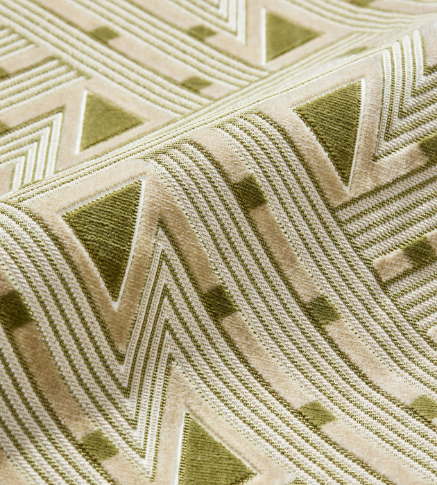 Scalamandre Kasai Velvet Aloe Fabric Sample SC273230002