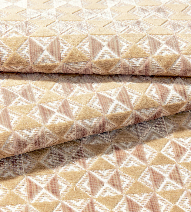 Scalamandre Parlor Velvet Butter Pecan Fabric Sample SC273240002