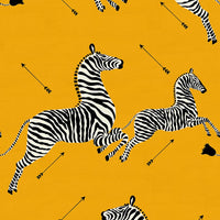 Scalamandre Zebras - Outdoor Yellow Fabric SC363780002