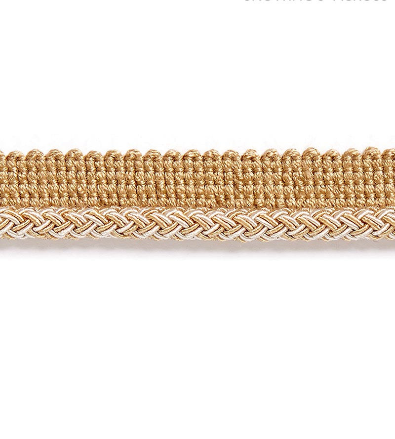 Scalamandre Georgica Braided Cord Camel Trim SCC3030002