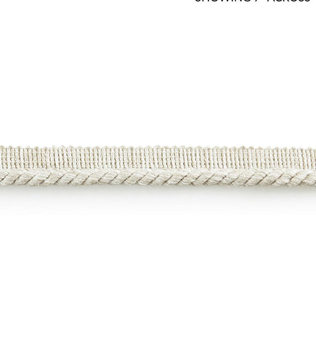 Scalamandre Anders Linen Cord Oat Trim Sample SCC3080002
