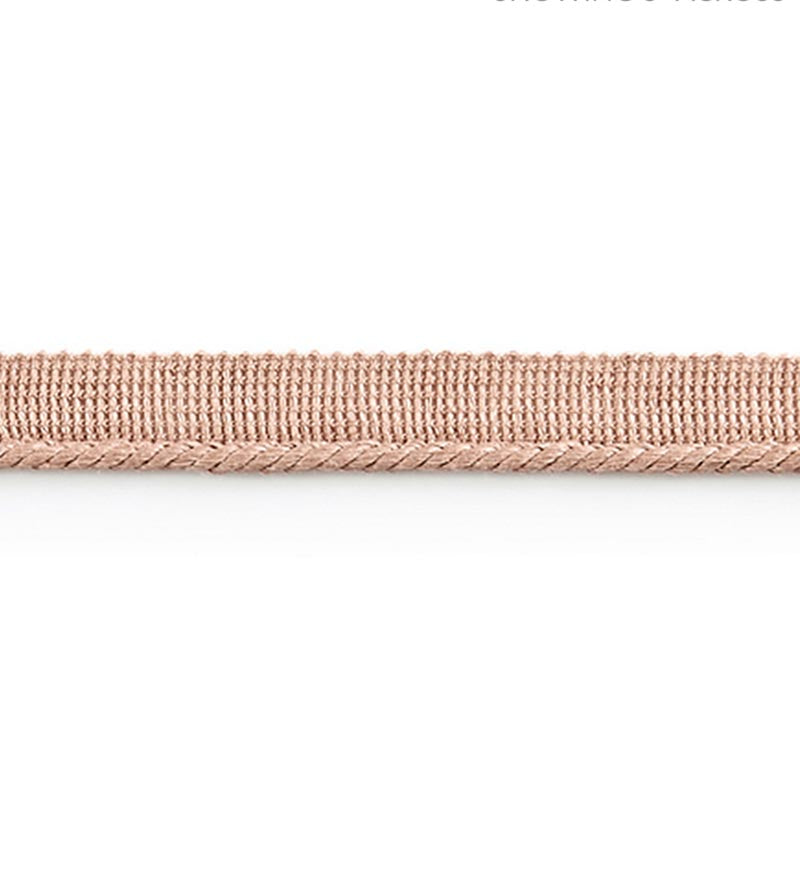 Scalamandre Sanna Linen Cord Blush Trim Sample SCC3110002