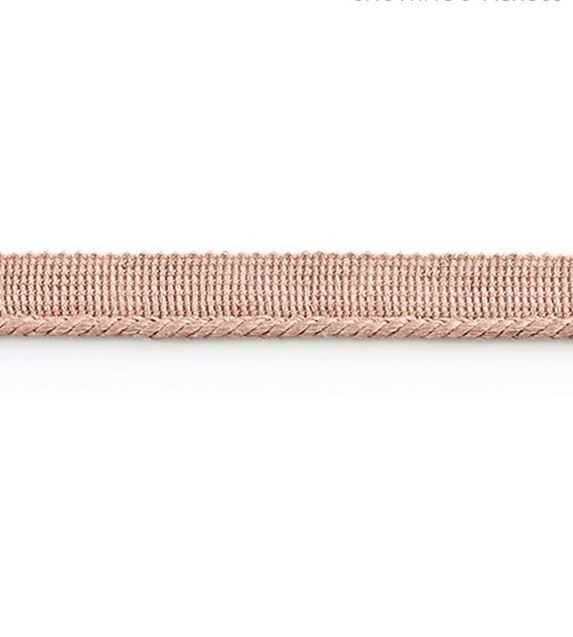 Scalamandre Sanna Linen Cord Blush Trim Sample SCC3110002
