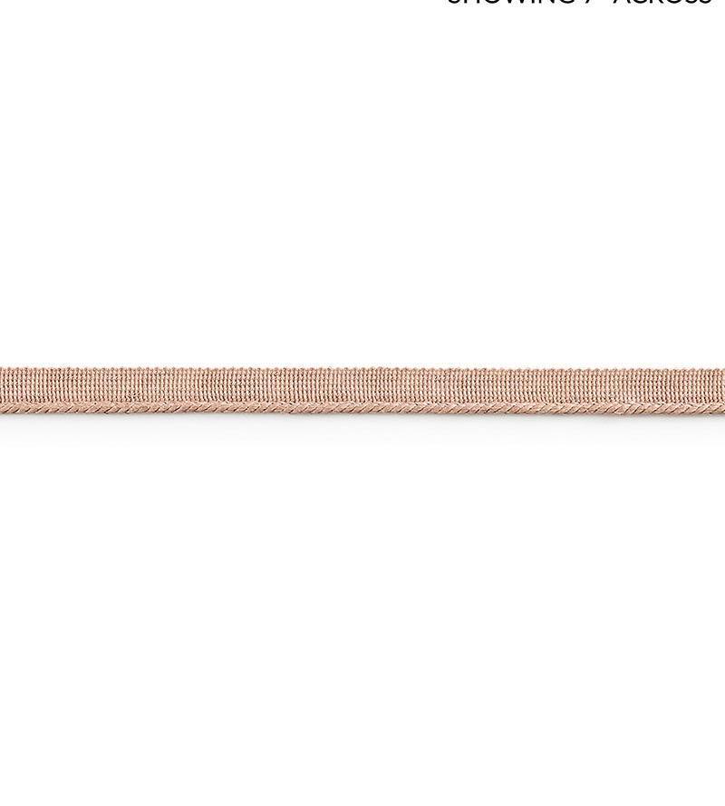 Scalamandre Sanna Linen Cord Blush Trim Sample SCC3110002